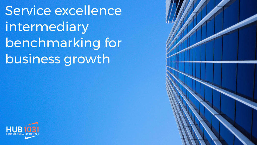 Service excellence intermediary benchmarking for business growth